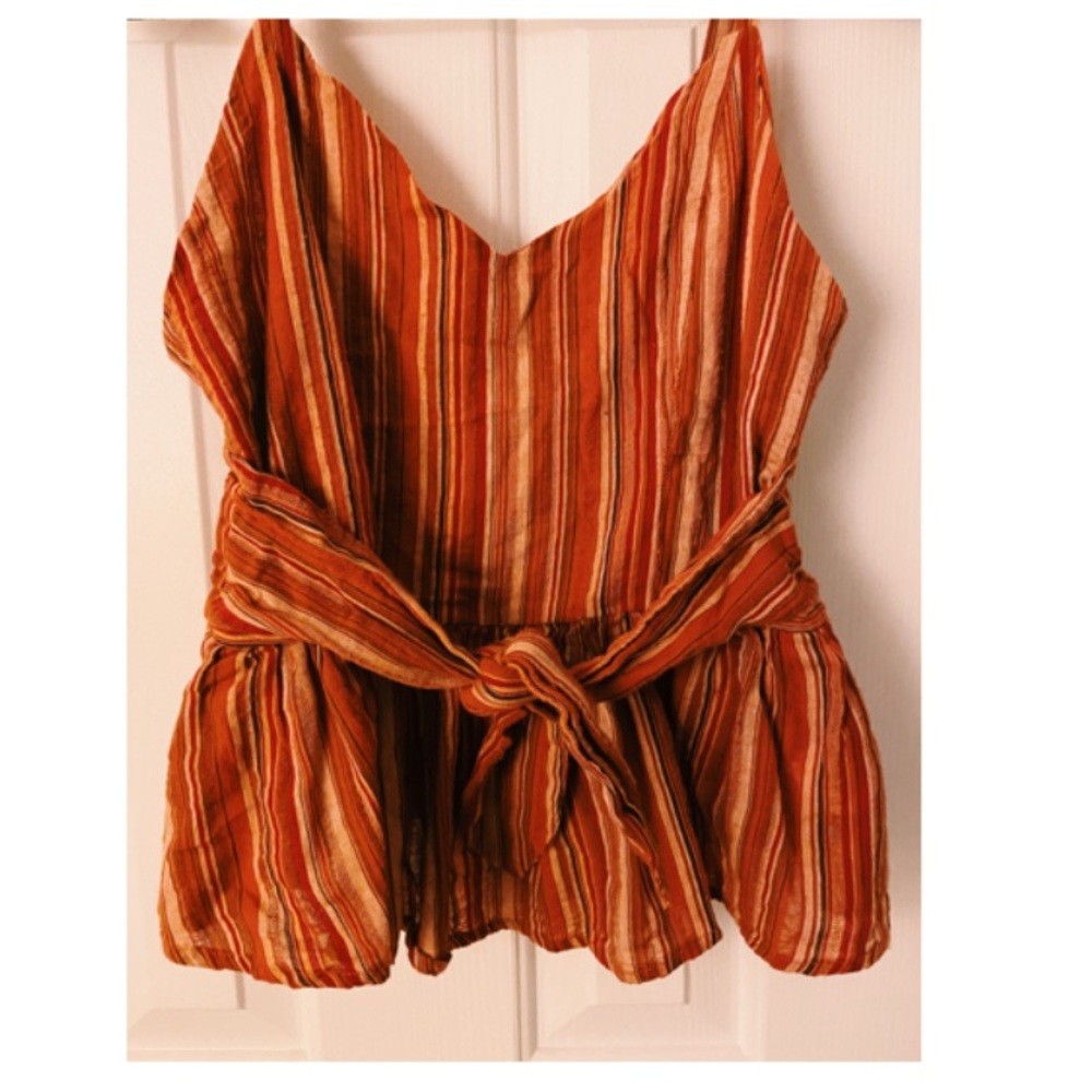 MUSTARD SEED STRIPE TANK TOP